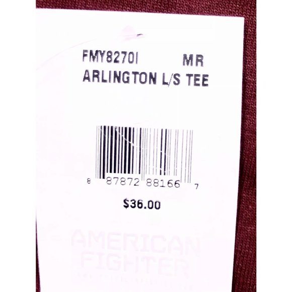 AMERICAN FIGHTER L/S ARLINGTON Boy’s T-shirt -Yout - Picture 6 of 7